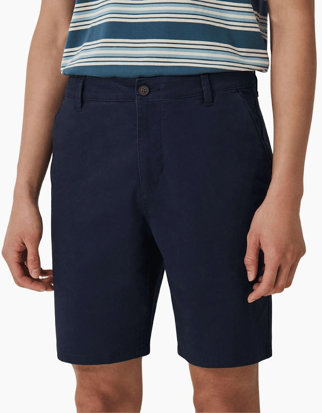 Men's Crew Clothing Mens Bermuda Chino Shorts - Heritage Dark Navy - Size: 34