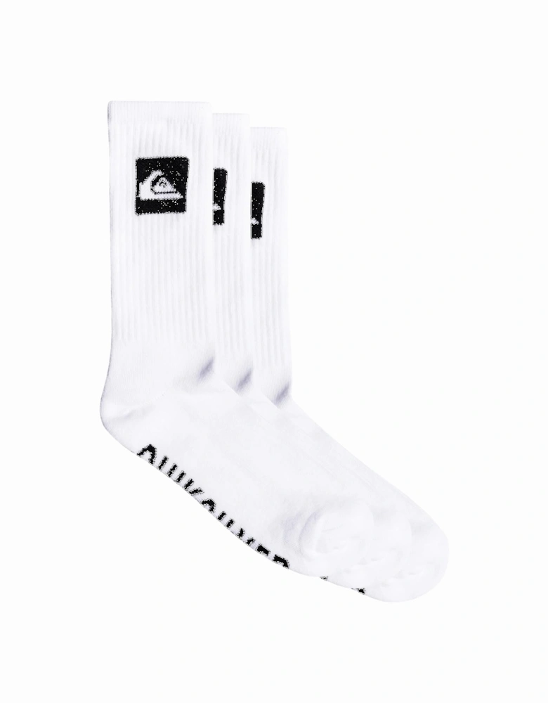 Mens 3 Crew Pack Socks