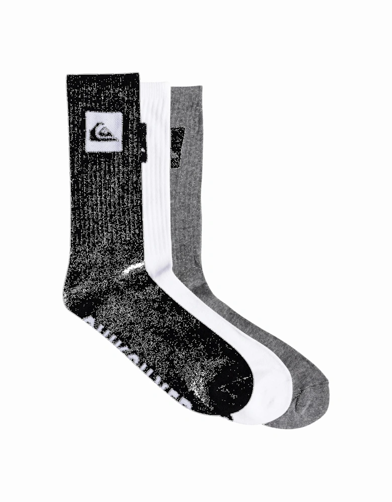 Mens 3 Crew Pack Socks