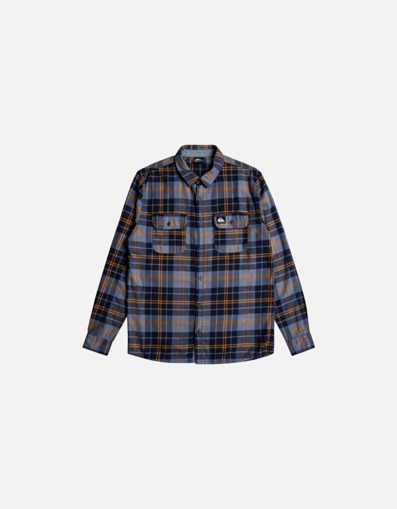 Mens Cantwell Long Sleeve Checked Shirt