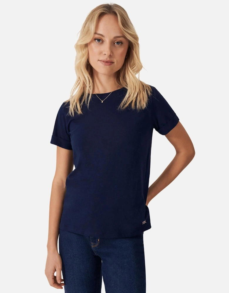 Womens Perfect Crew Slub T-Shirt