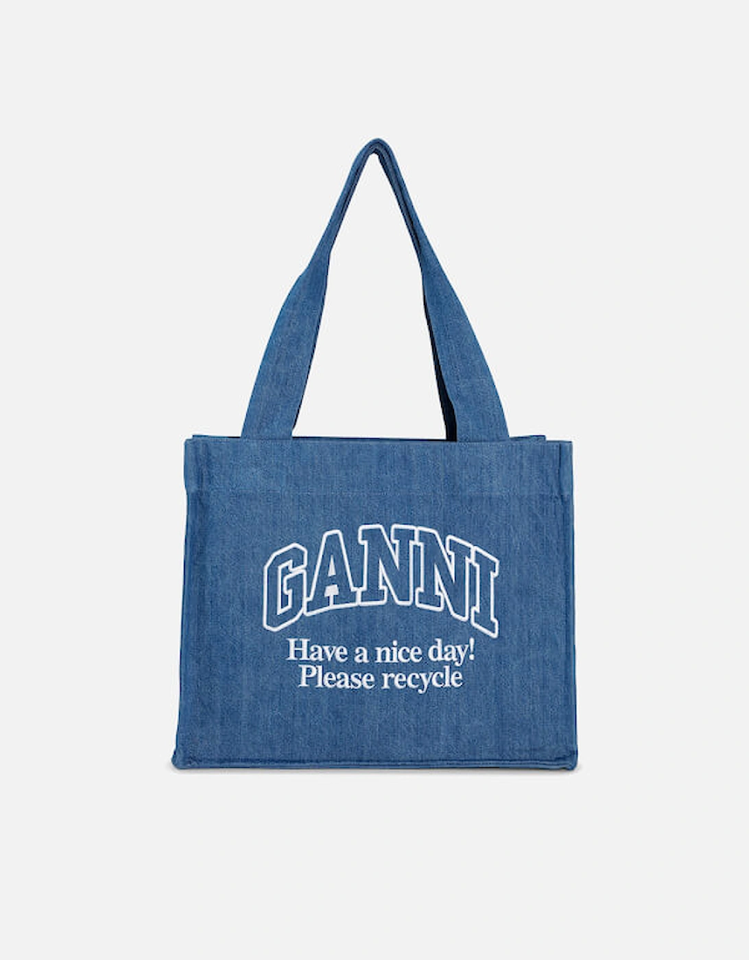 Large Easy Denim Tote Bag, 2 of 1