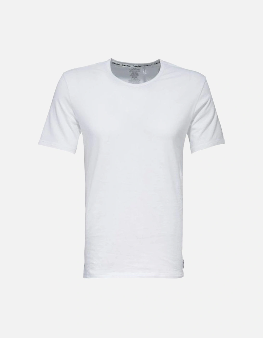 2-Pack Modern Cotton Stretch Cotton Crew-Neck T-Shirts, White