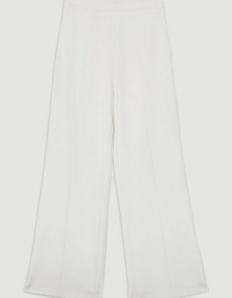 Compact Stretch Tailored Straight Leg Trouser