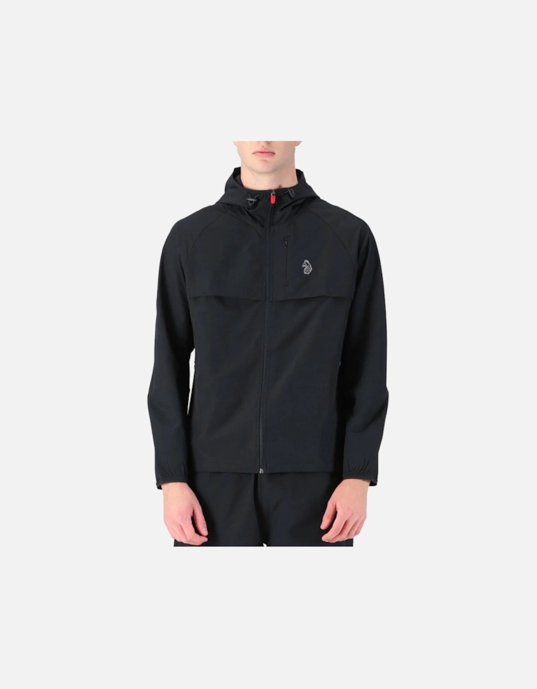 Luke Brecon Performance Zip Through Black