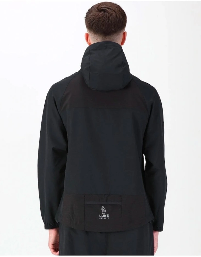 Luke Brecon Performance Zip Through Black