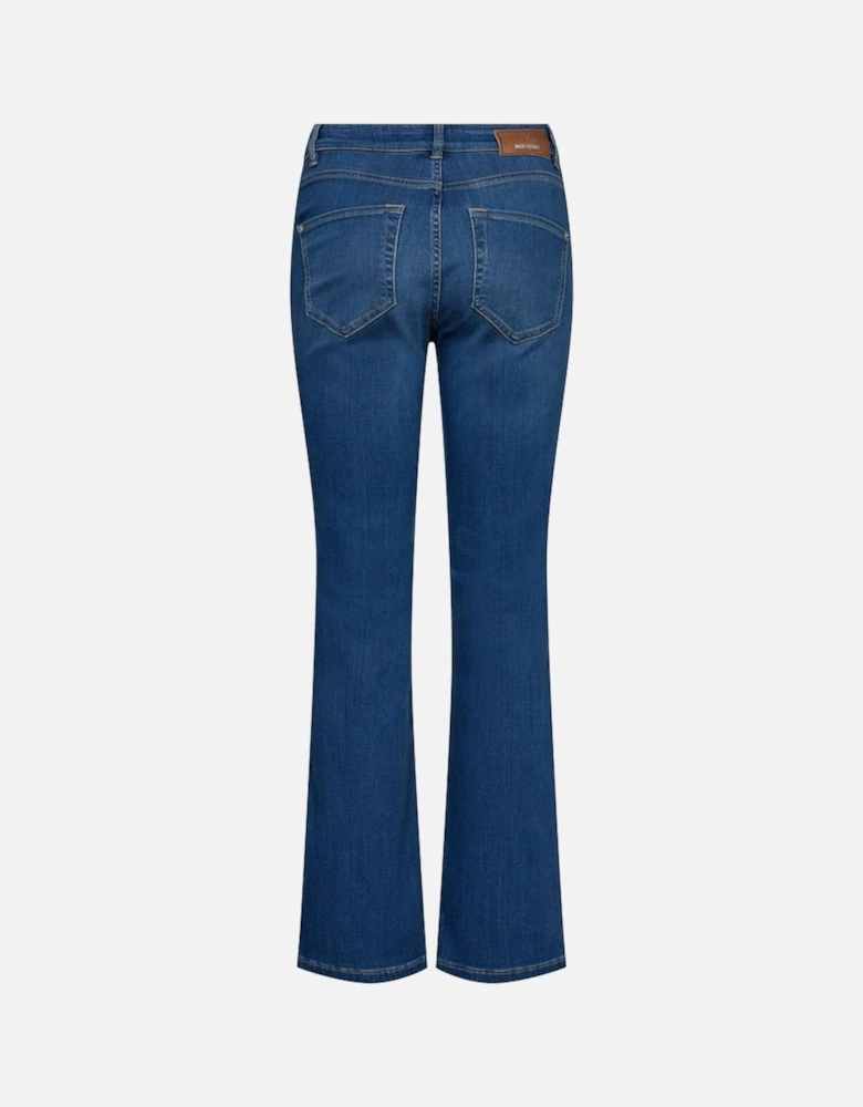 Ashley deluxe jeans mid blue