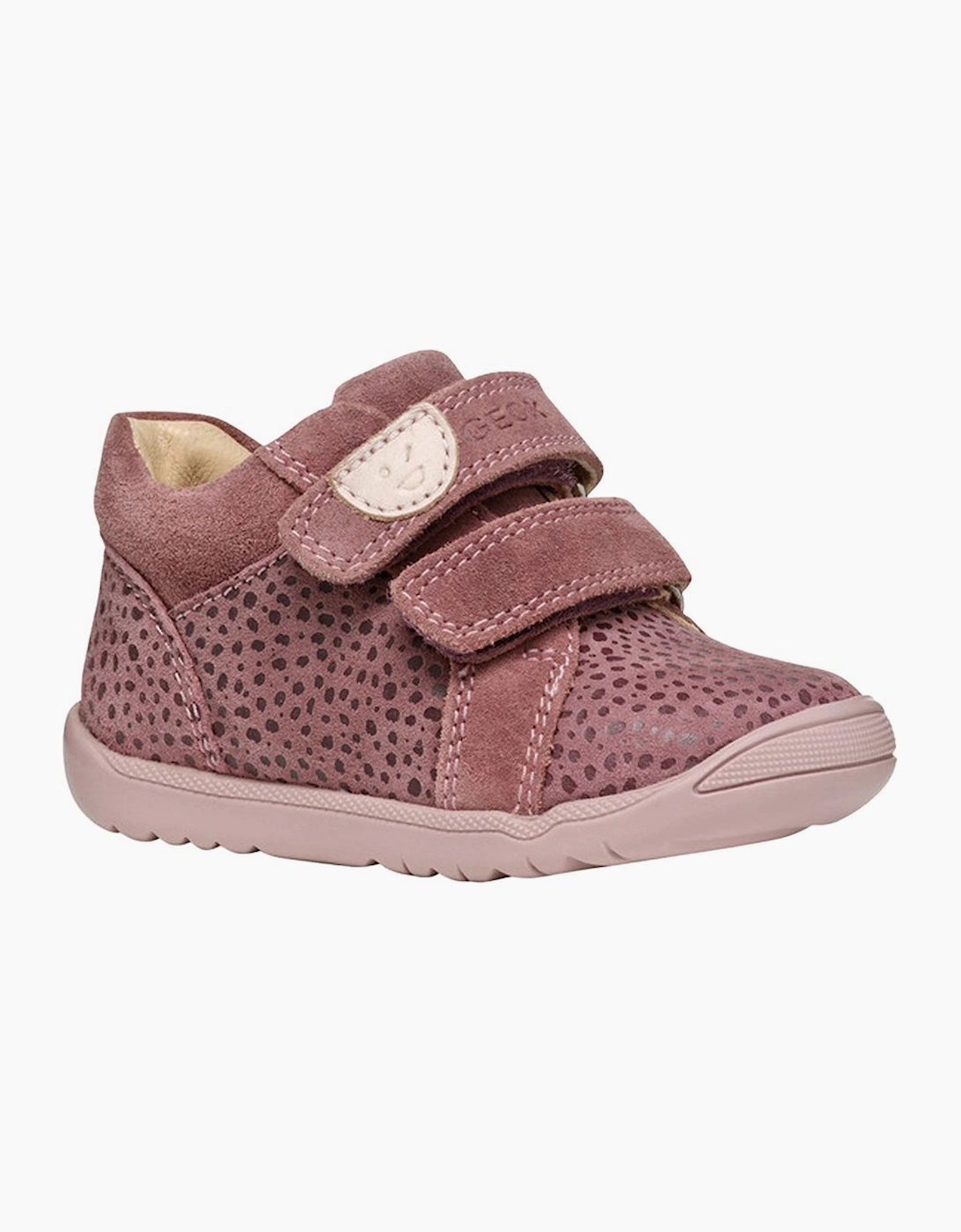 Geox Girl's Baby Macchia Girls Infant Boots - Pink - Size: 7