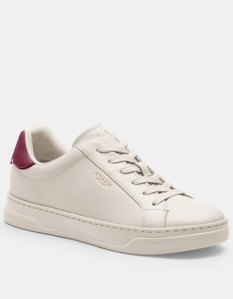 High Line Leather Sneakers - Pink