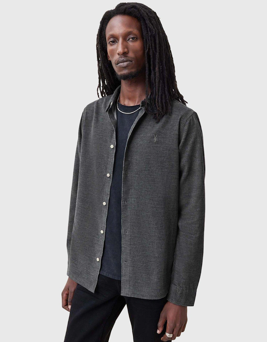 Lorella Long Sleeve Shirt - Grey, 7 of 6