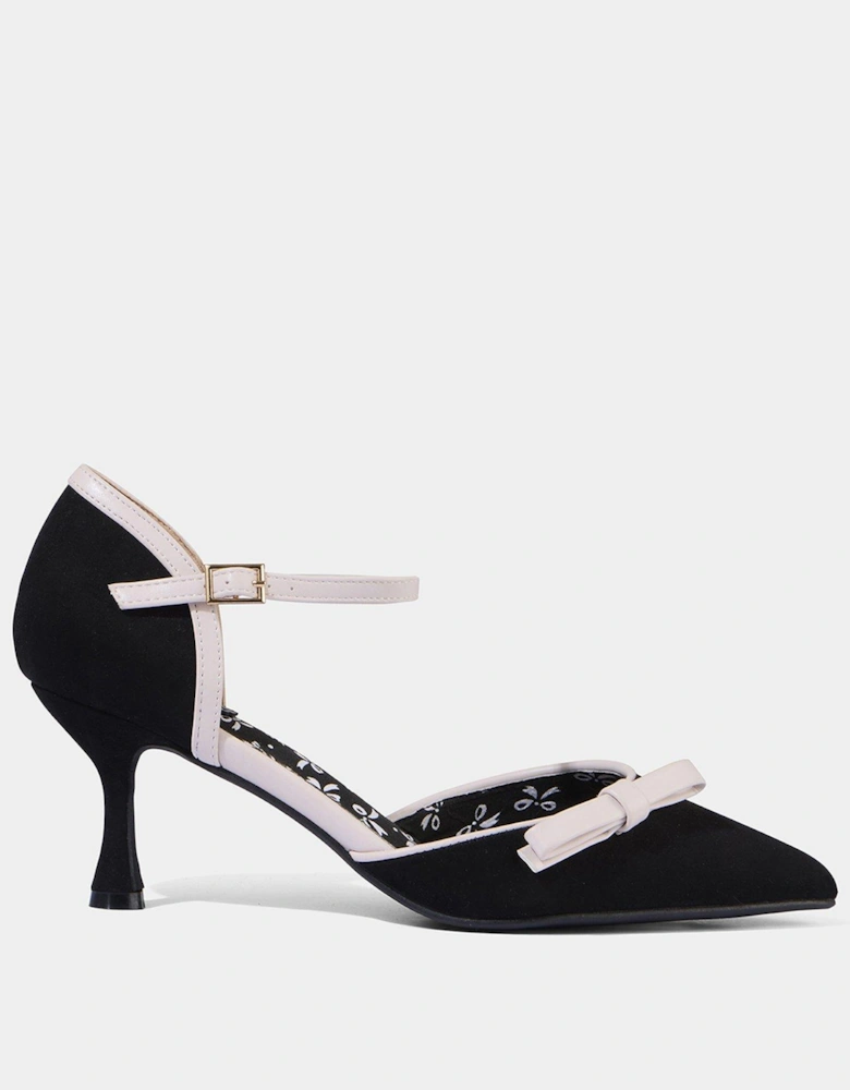 Betty's Slingback Shoes - Black