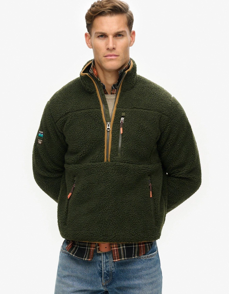 Outdoor Half Zip Fleece Jacket