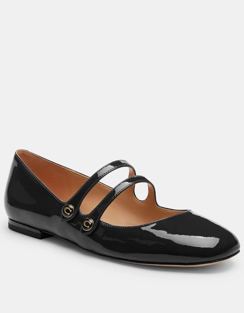 Winley Patent Leather Mary Jane - Black