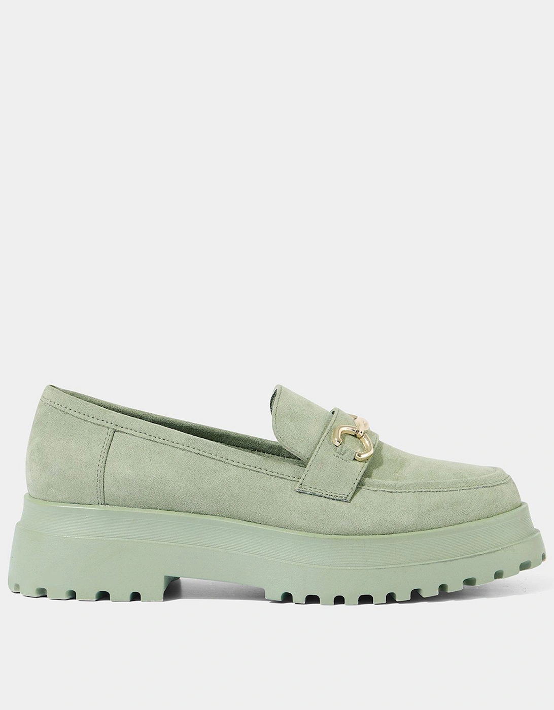 Darcie Chunky Loafers - Khaki, 2 of 1