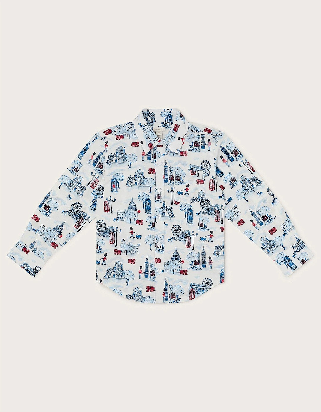 Boys London Shirt - Ivory, 2 of 1