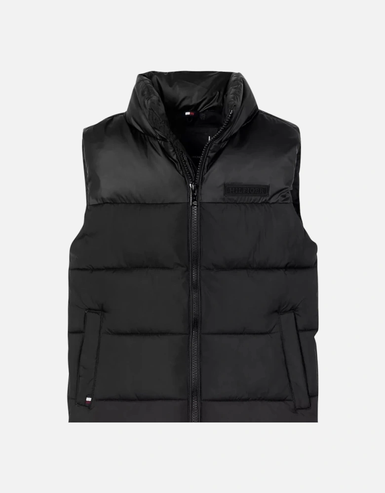 Tommy Hilfiger Kids Unisex Padded Gilet Black