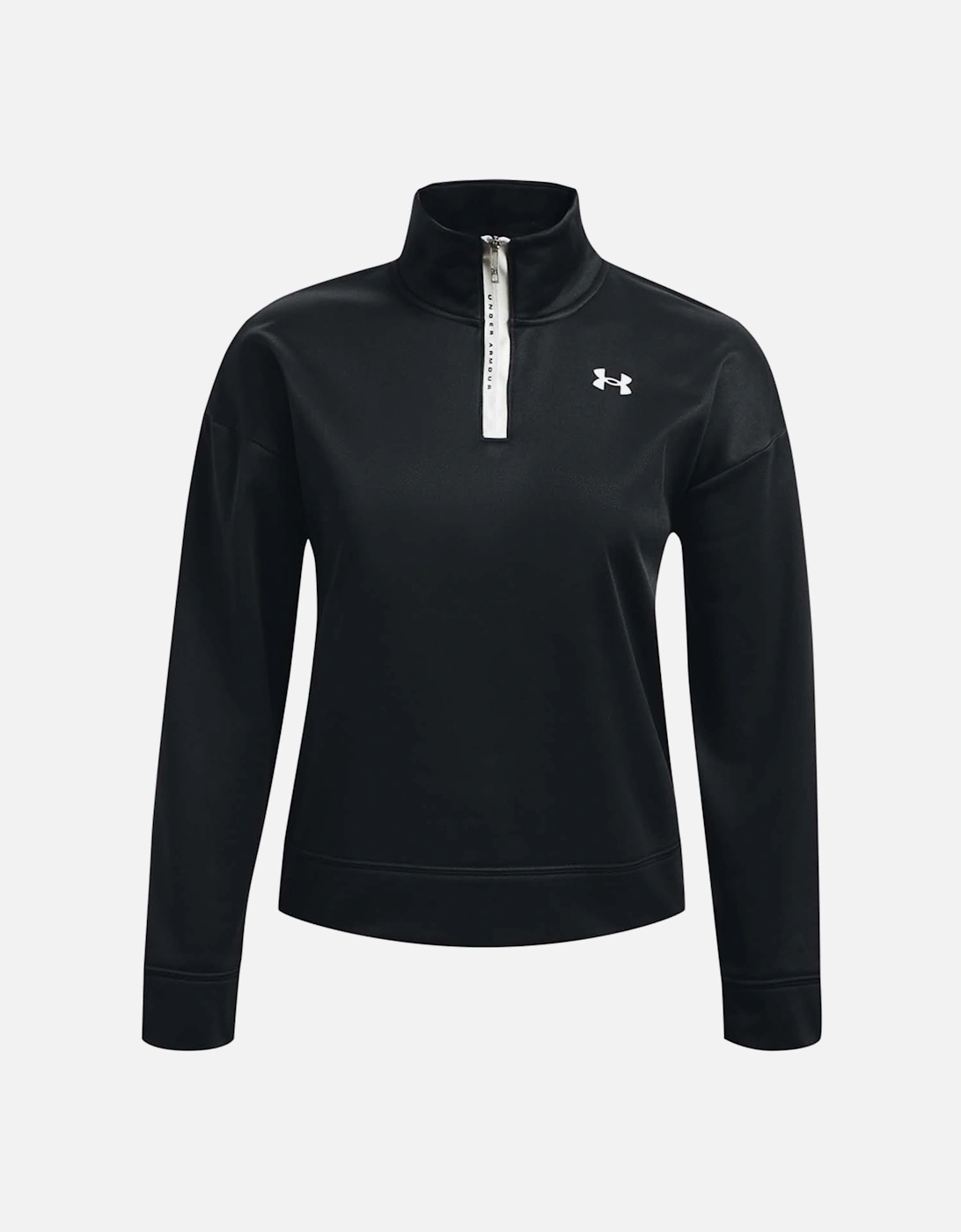 Reflective Quarter-Zip Top