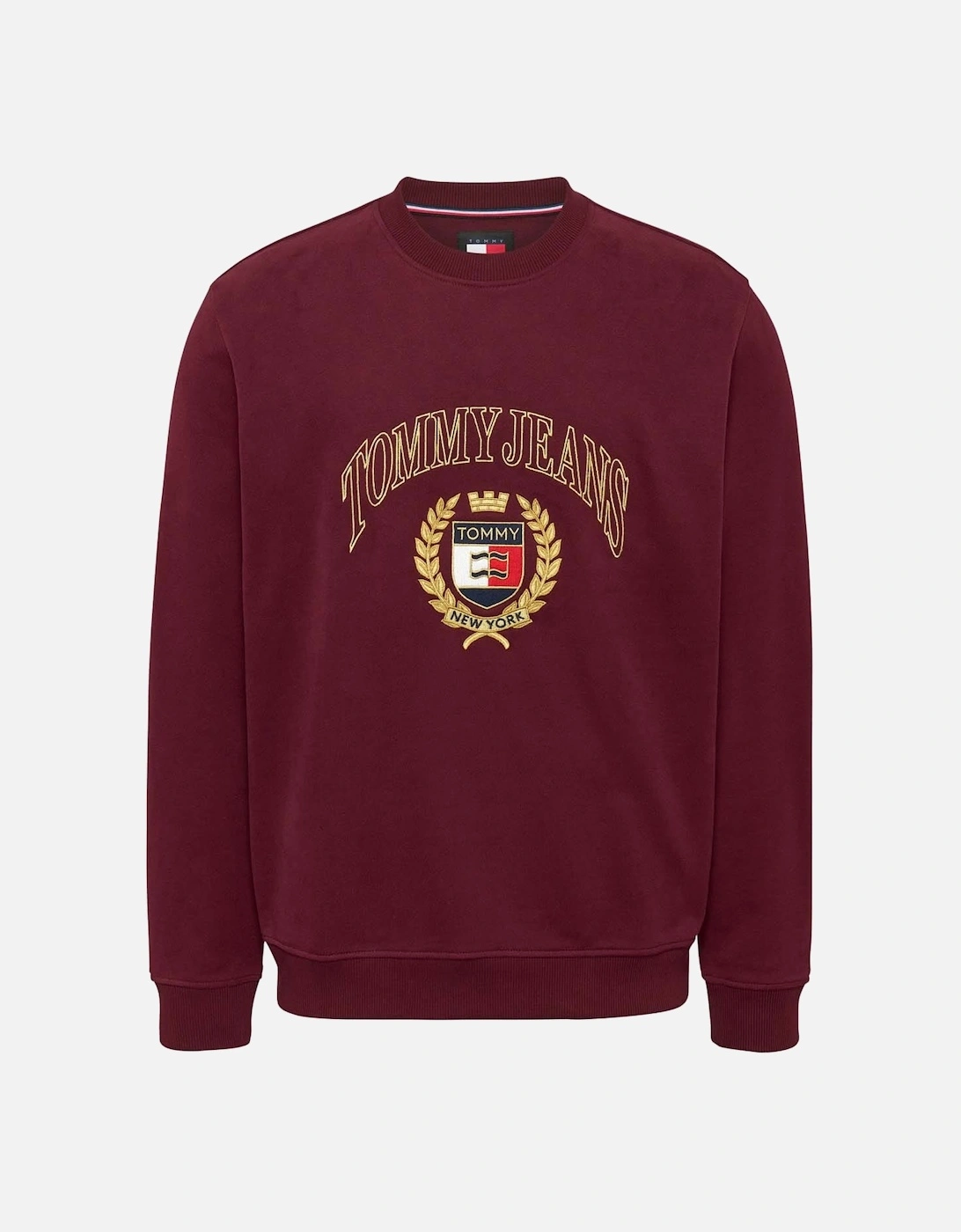 Logo Embroidery Crewneck Sweatshirt