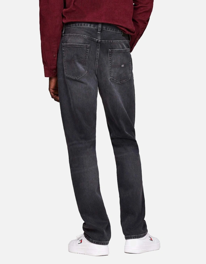 Ryan Black Slim Straight Jeans