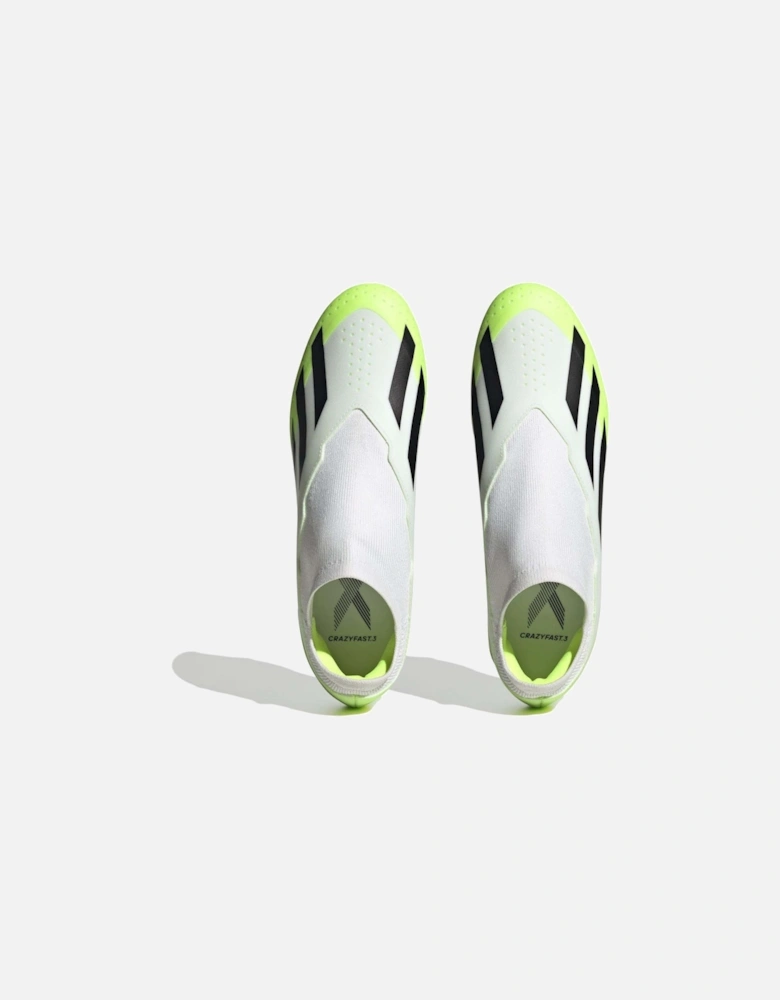 X Crazyfast.3 Laceless FG Football Boots