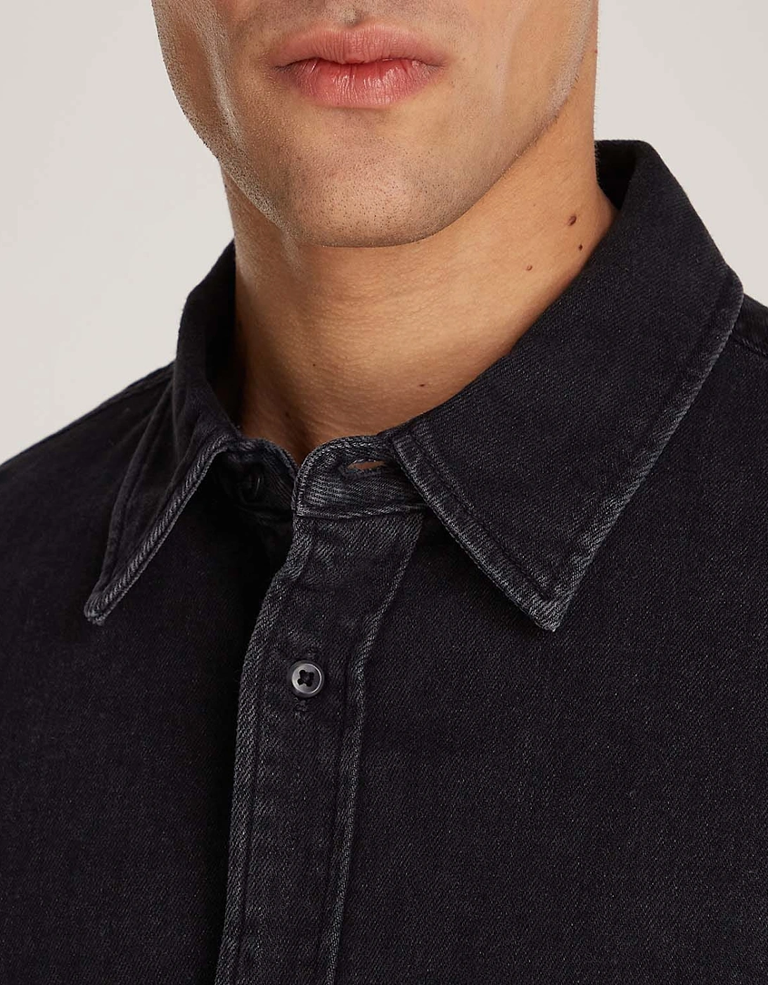 Slim Denim Shirt