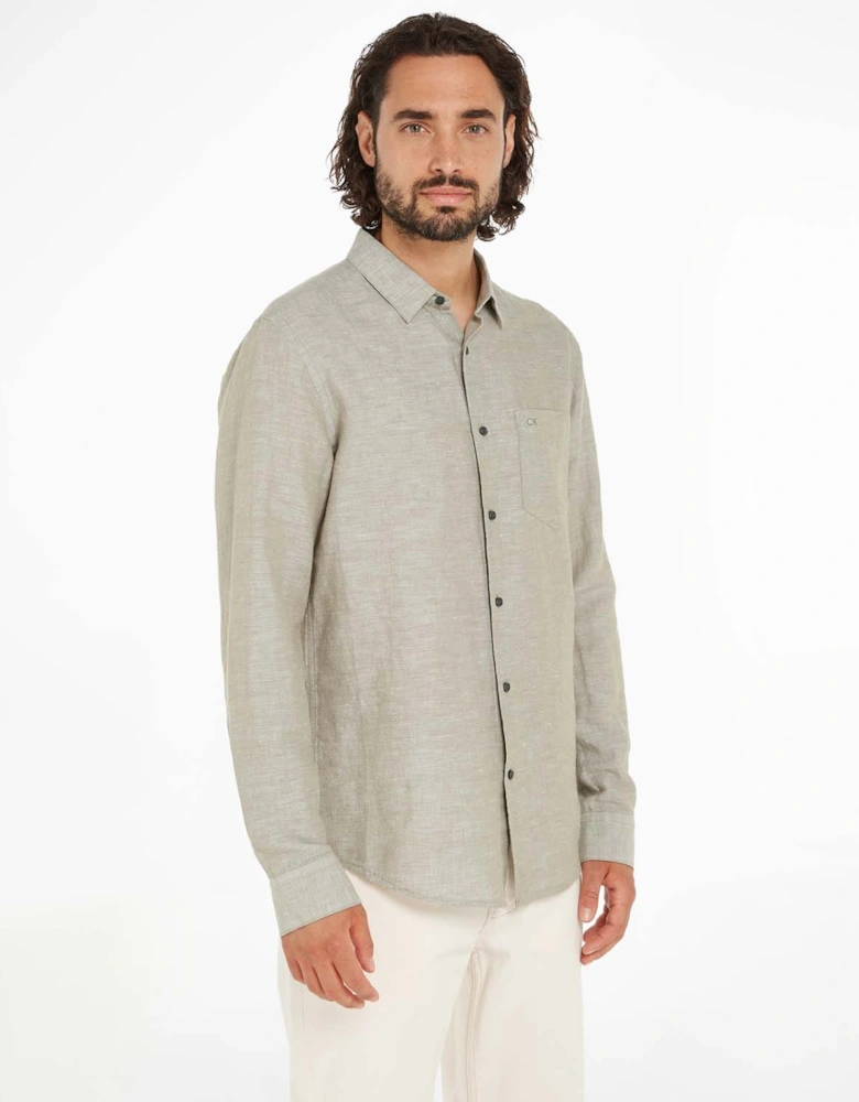 Linen Cotton Regular Shirt