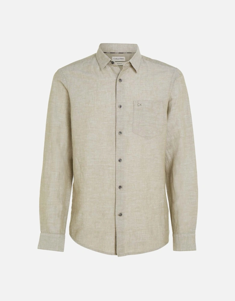 Linen Cotton Regular Shirt