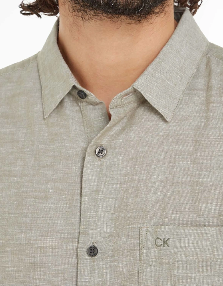 Linen Cotton Regular Shirt