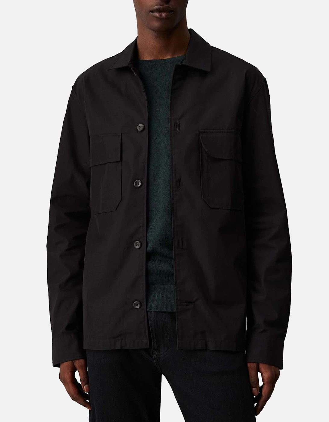 Boxy Twill Overshirt, 4 of 3