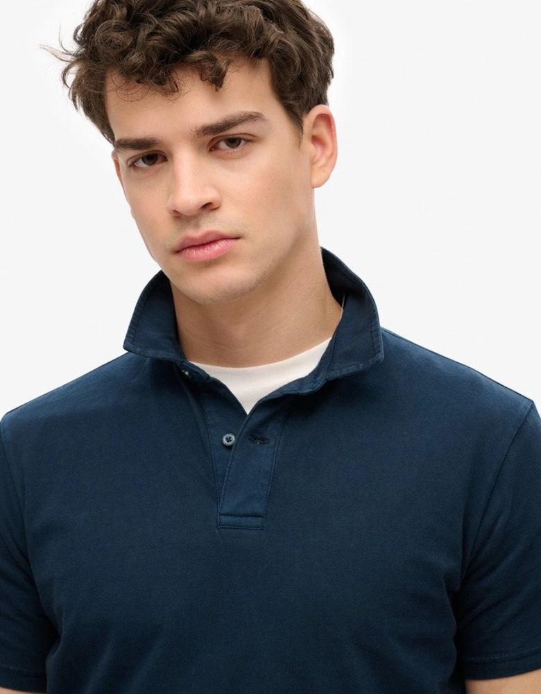 Men's Essential Jersey Polo Eclipse Navy