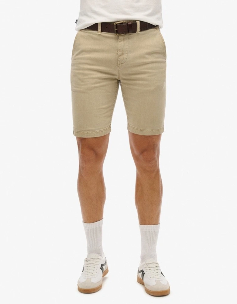 Men's Officer Chino Shorts Tan