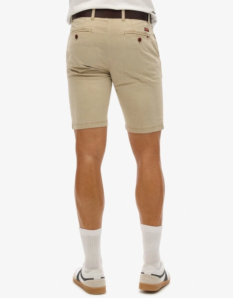 Men's Officer Chino Shorts Tan