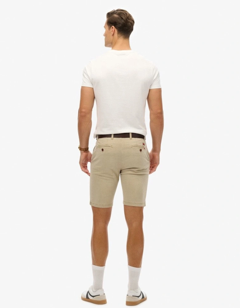 Men's Officer Chino Shorts Tan