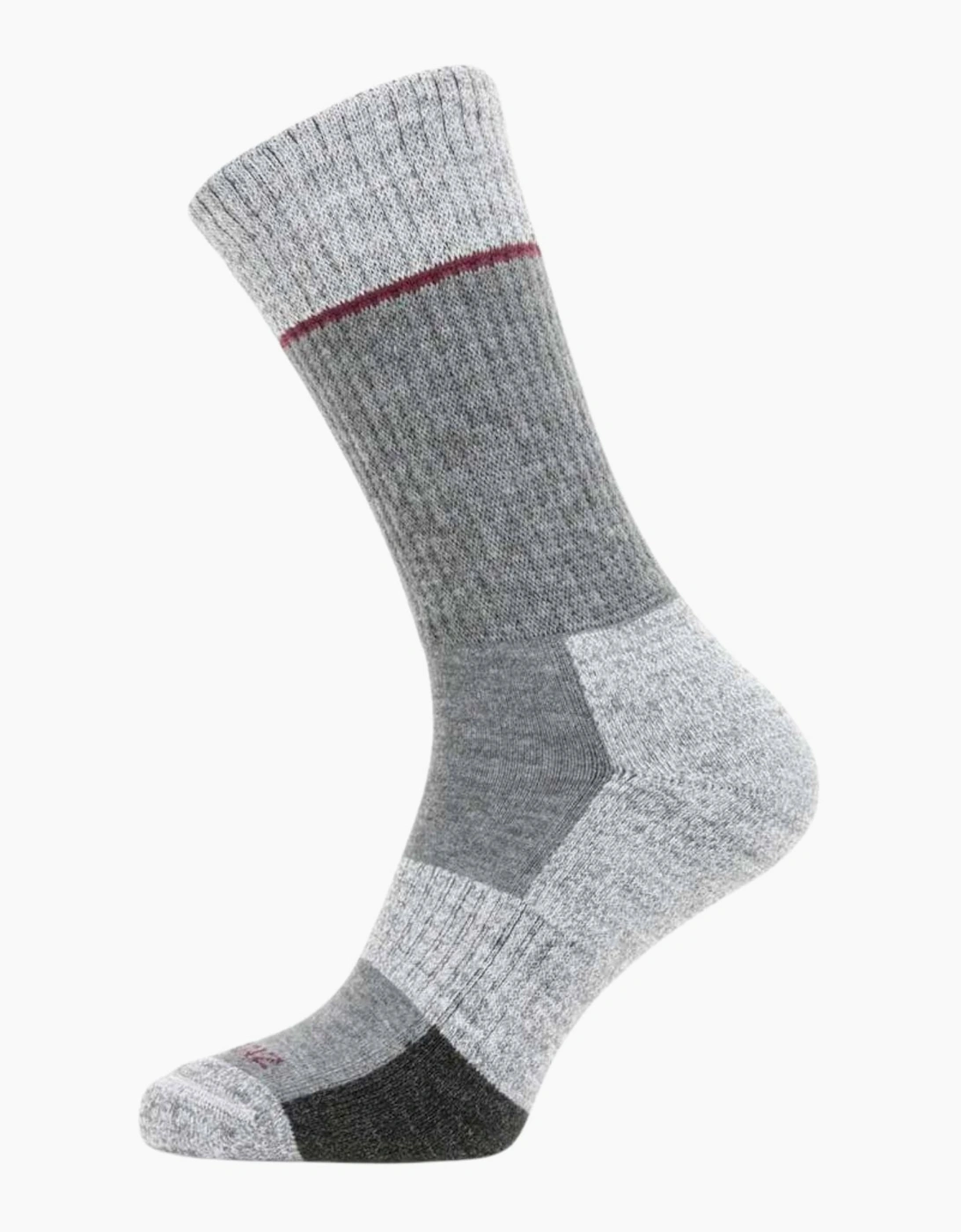 Sealskinz Unisex Grey Thurton Solo Quickdry Mid Length Socks  L