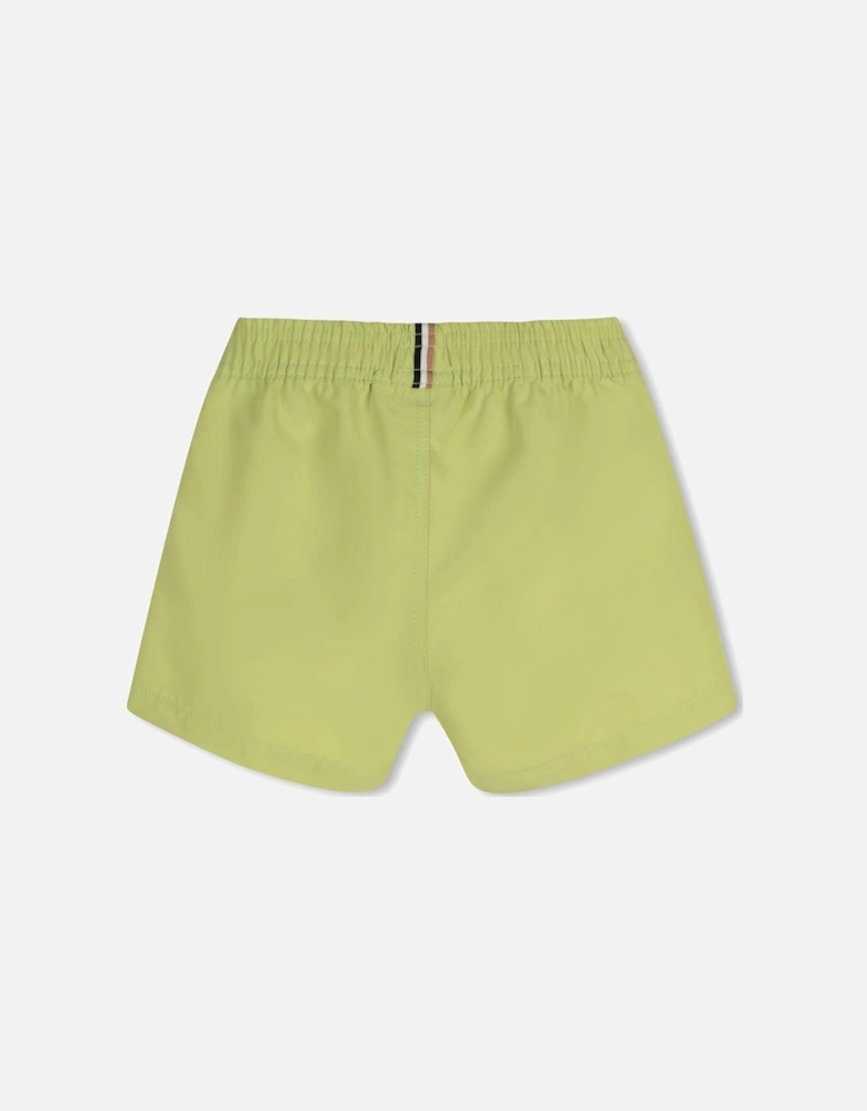 BOSS BABY/TODDLER LIME SWIM SHORTS J52069