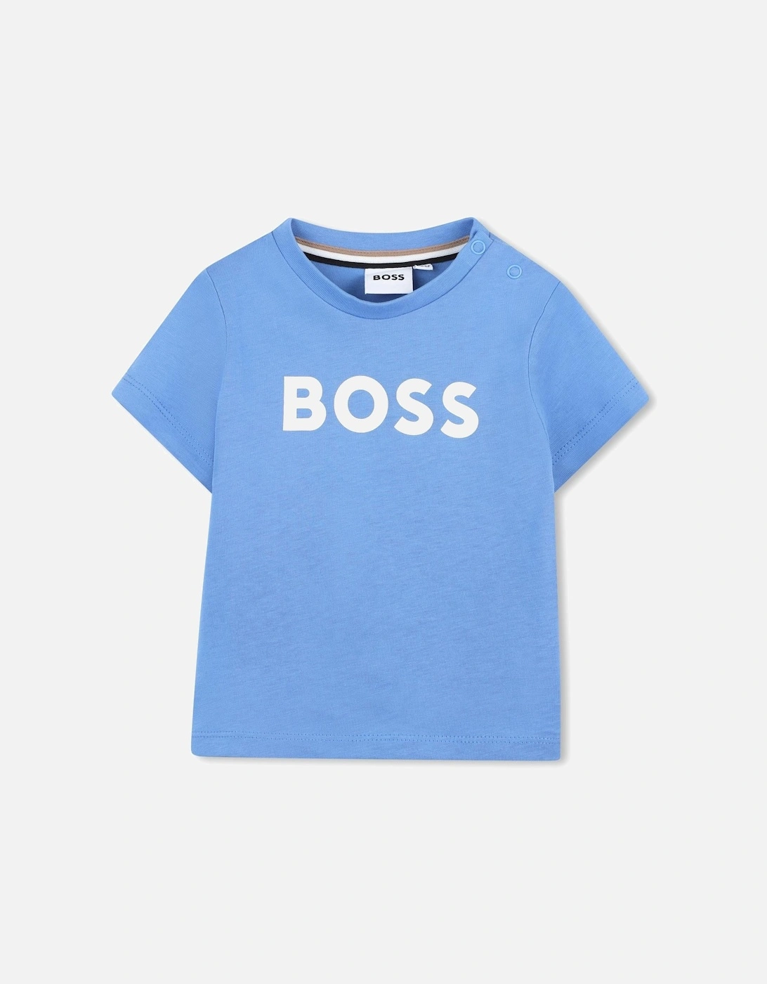 BOSS BABY/TODDLER MID BLUE T SHIRT J52105, 2 of 1