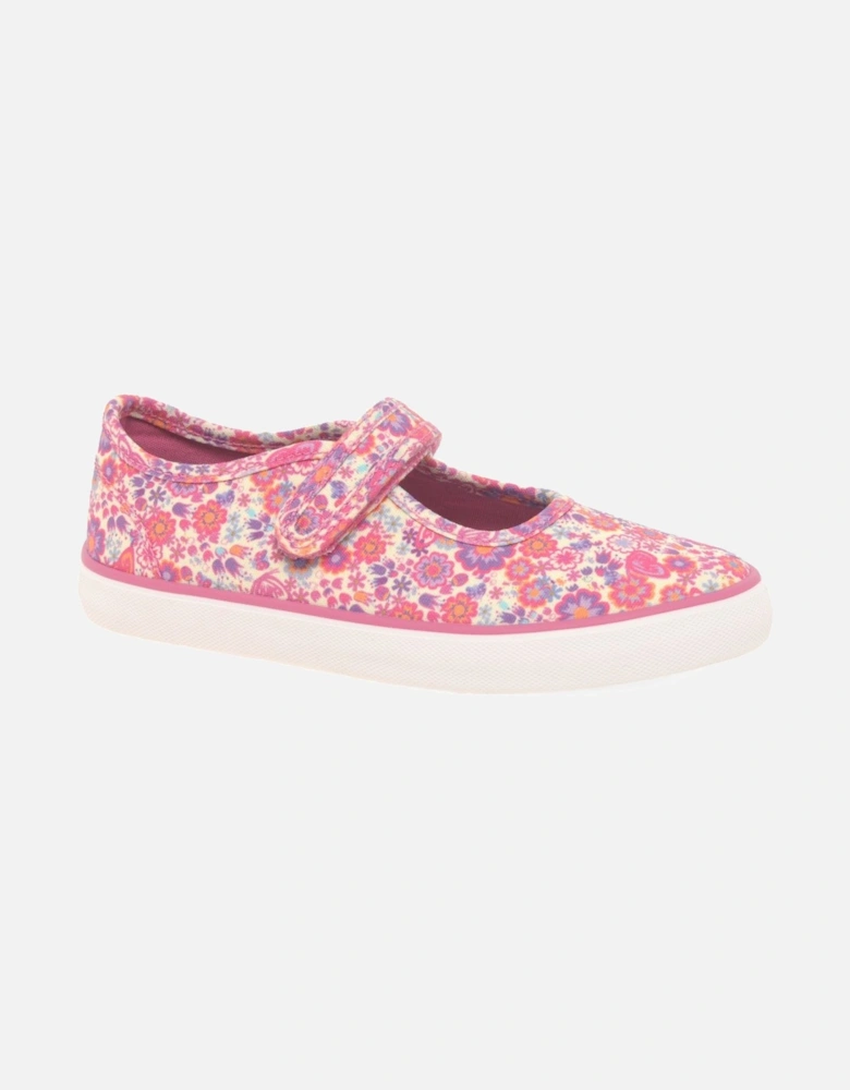 Busy Lizzie Girls Infant Canvas Shoes