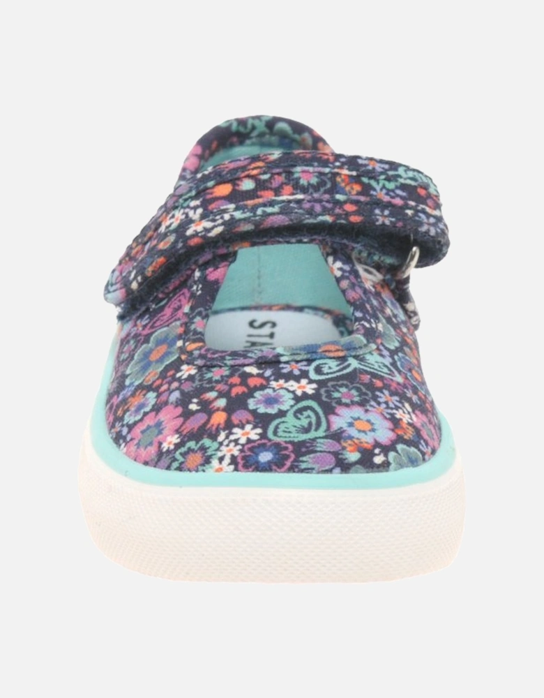 Busy Lizzie Girls Infant Canvas Shoes