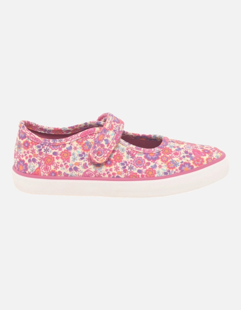 Busy Lizzie Girls Infant Canvas Shoes