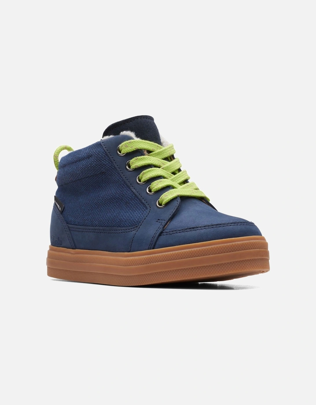 Clarks Clarks Girl's Nova Rain B Kids Boots - Navy