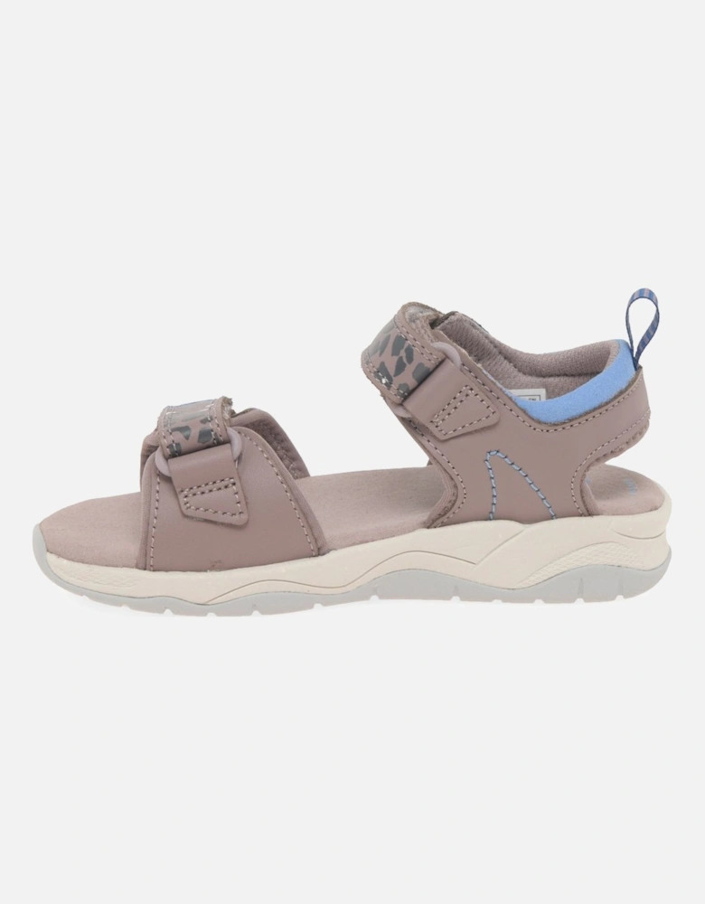 Clowder Print K Girls Sandals