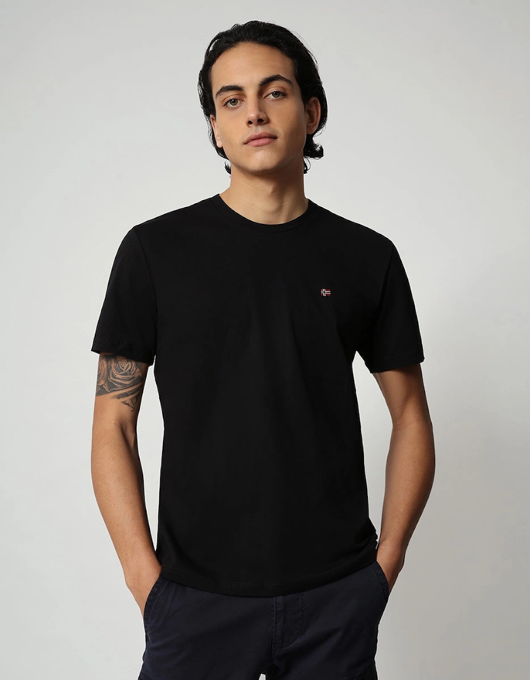 Salis Short Sleeve T-Shirt - Black, 6 of 5