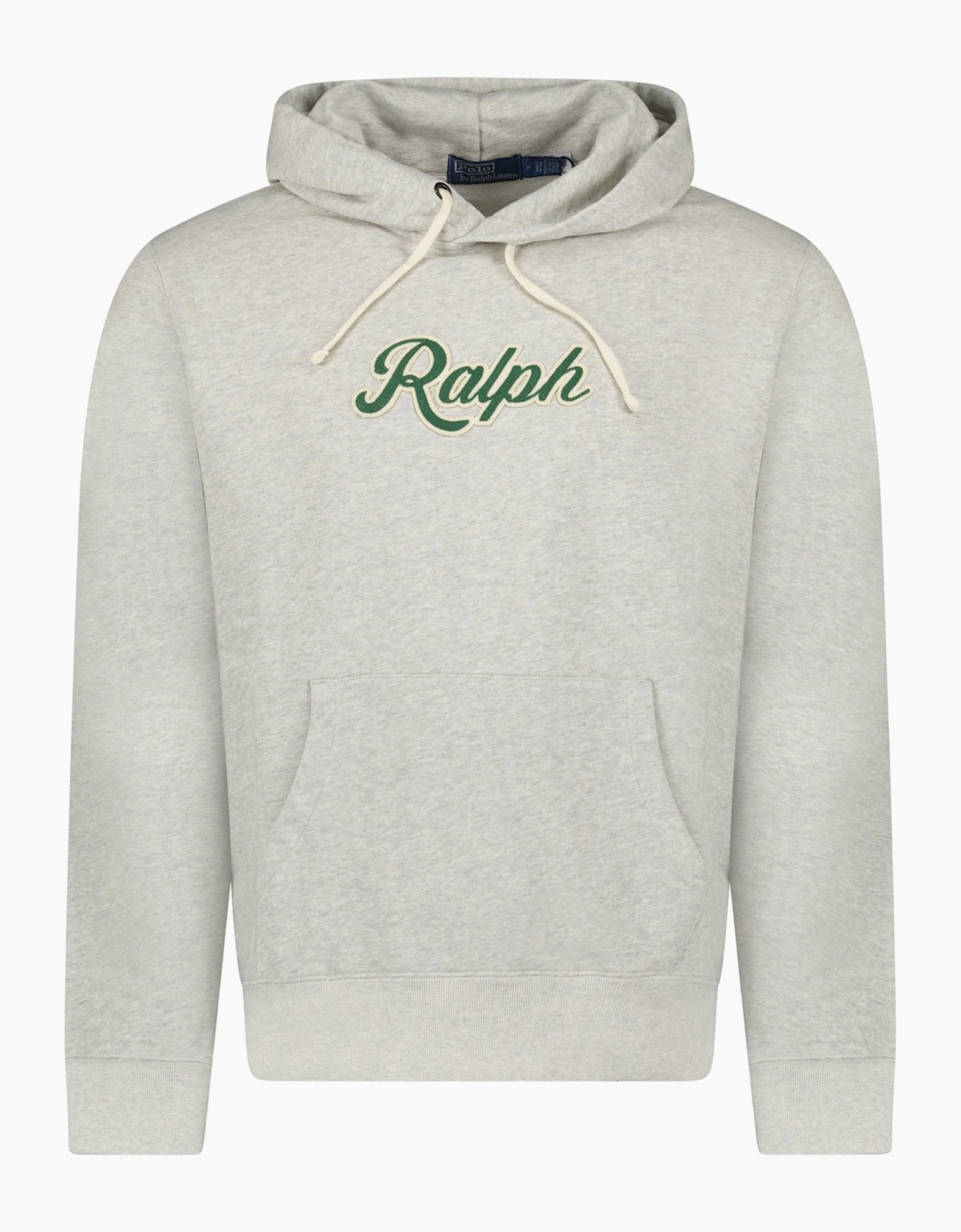 Men's Polo Ralph Lauren 'Ralph' Large Logo Hoodie Grey Heather - Size: 36