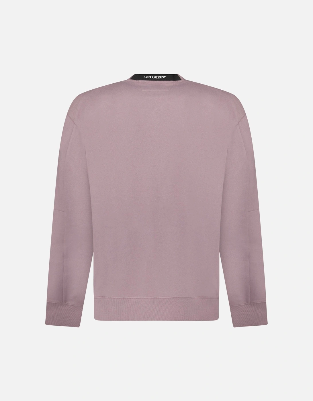 Arm Lens Diagonal Sweatshirt Purple Dove