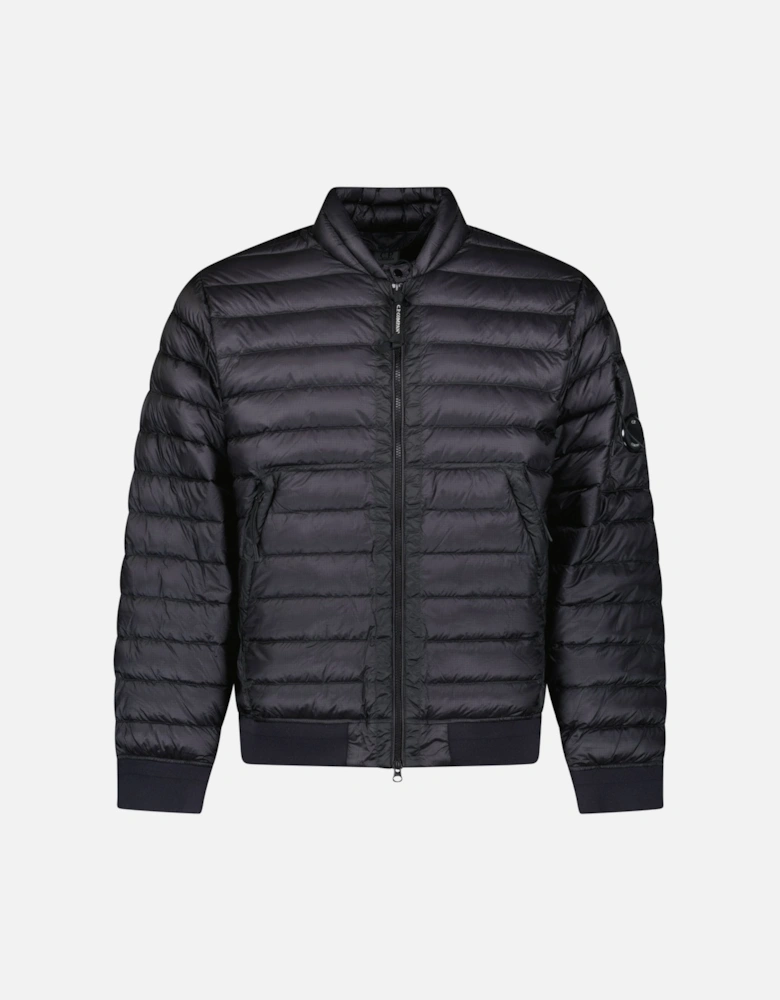 D.D. Shell Lens Down Jacket in Nightshade Blue