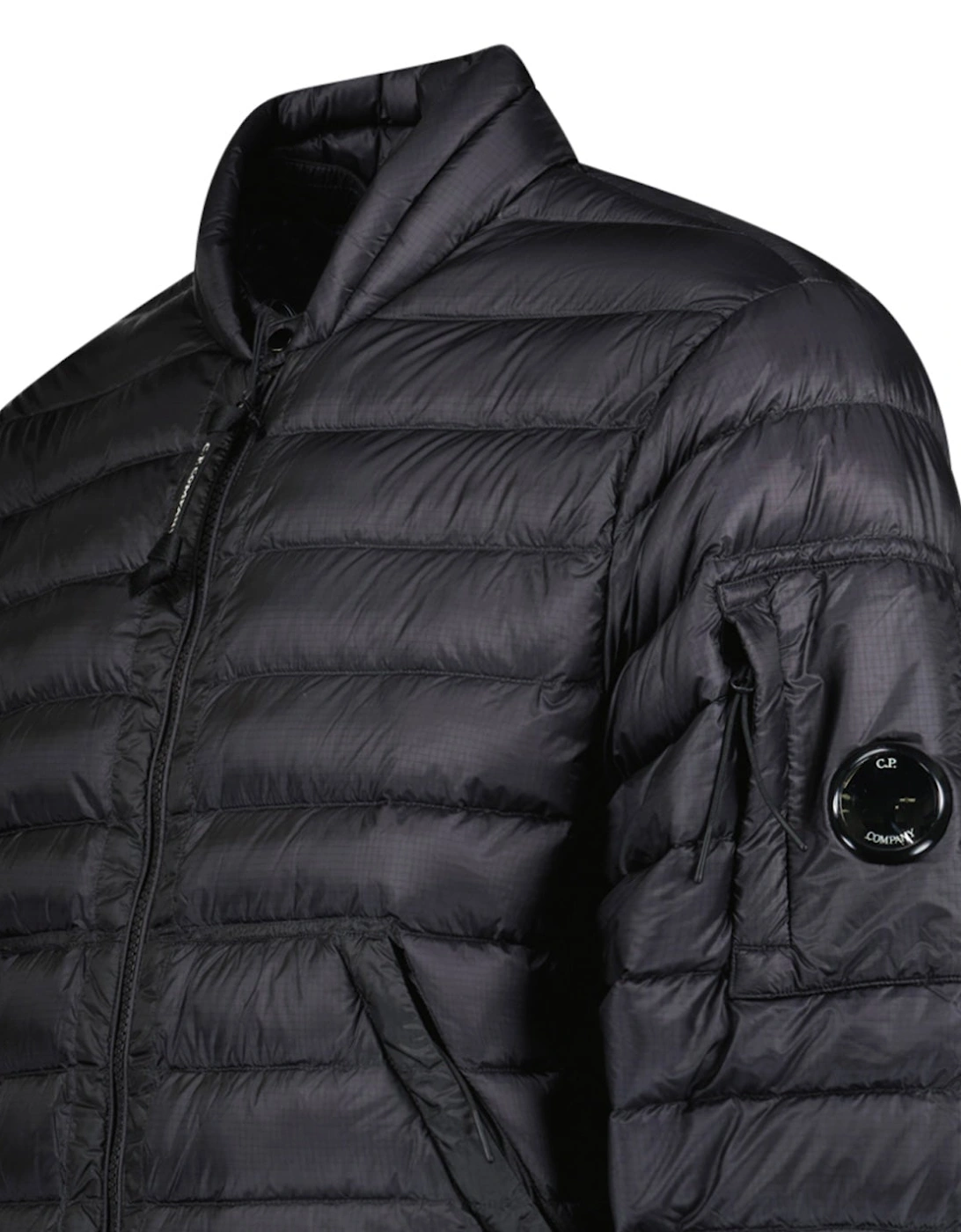 D.D. Shell Lens Down Jacket in Nightshade Blue