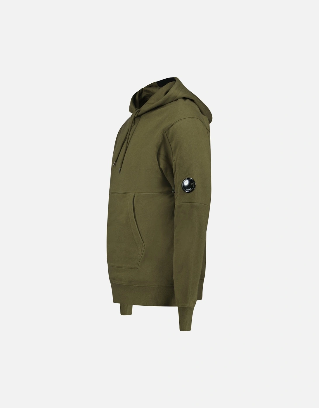 Lens Diagonal Raised Hooded Fleece Ivy Green