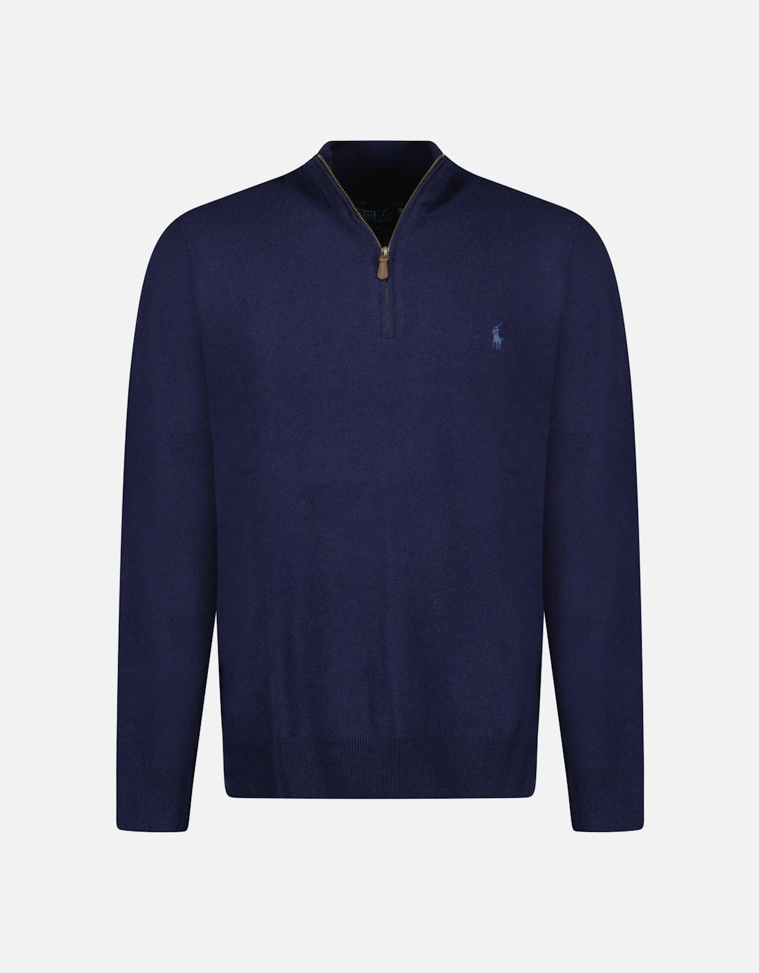 Hunter 1/4 Zip Sweater Navy, 3 of 2