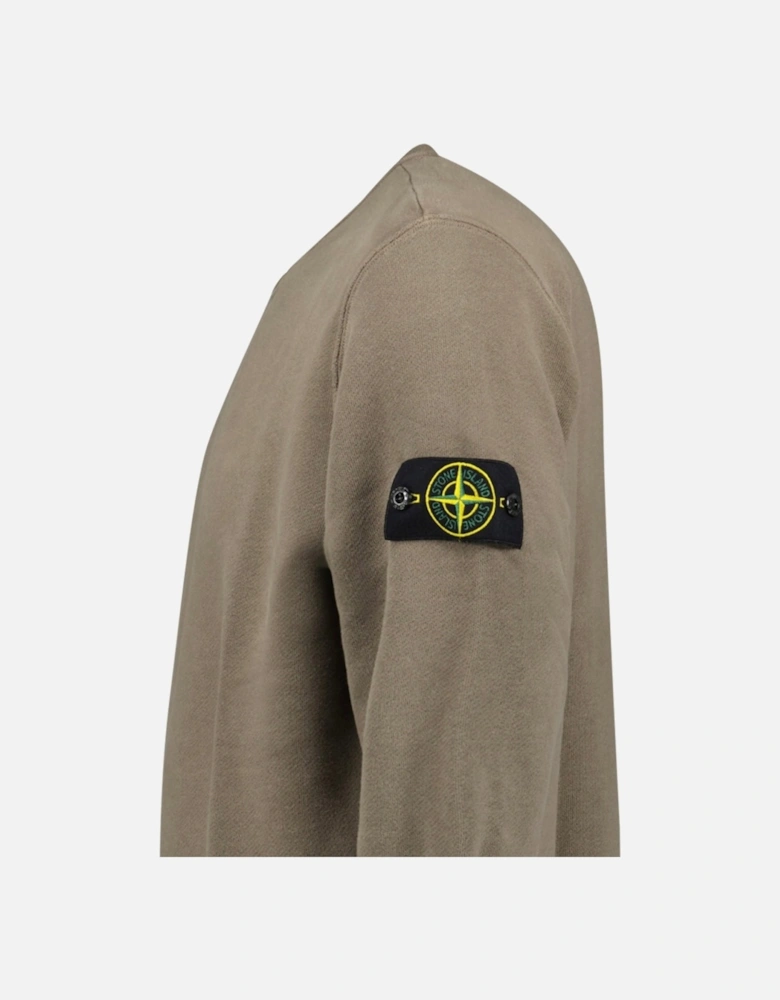 Old Effect Crewneck Sweatshirt Walnut Brown