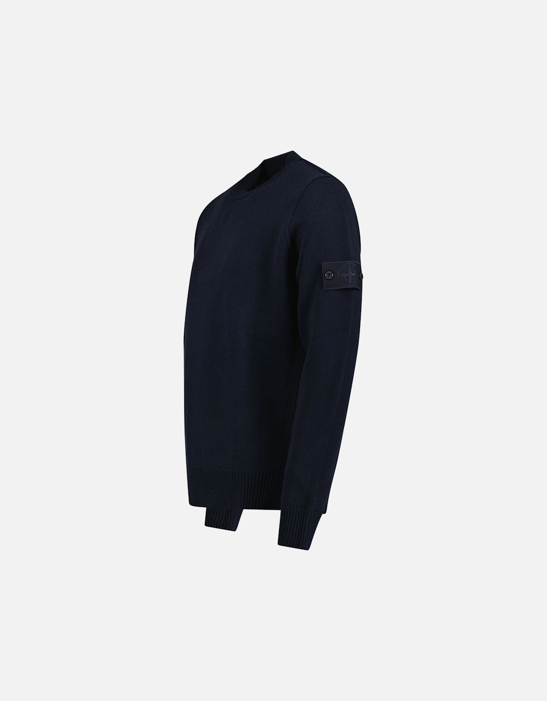 Thick Ghost Badge Jumper Navy